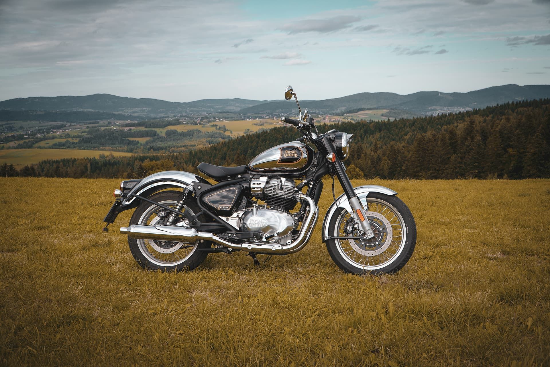 View from the Słopnicka Pass